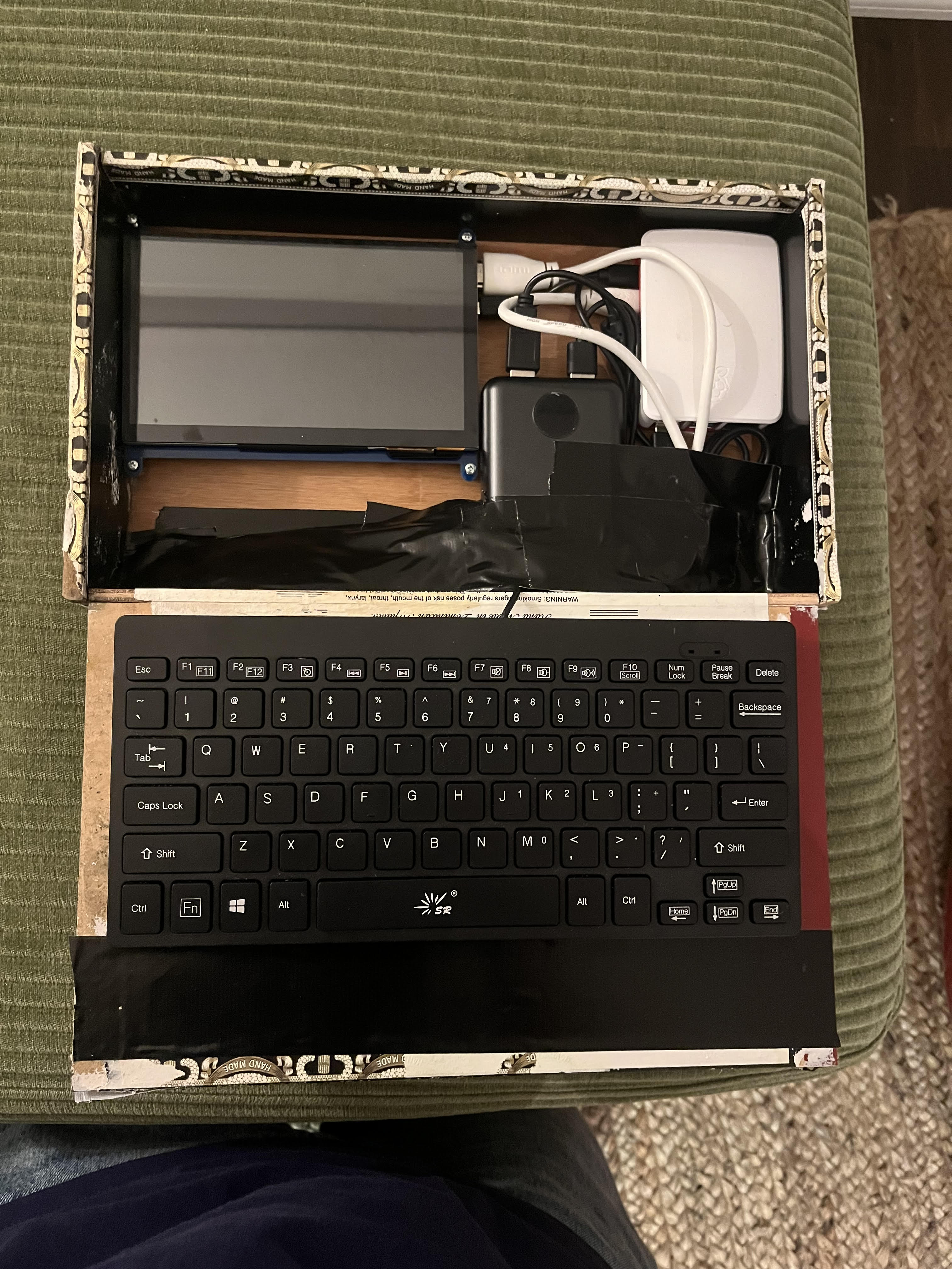 a typewriter